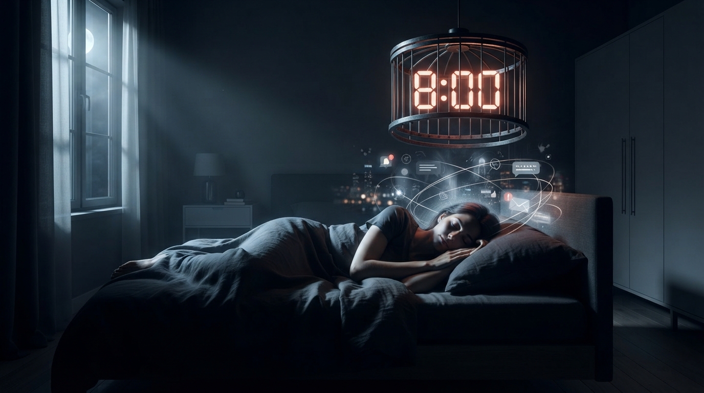 The Eight-Hour Lie: Why Sleeping Enough Isn't the Same as Being Rested